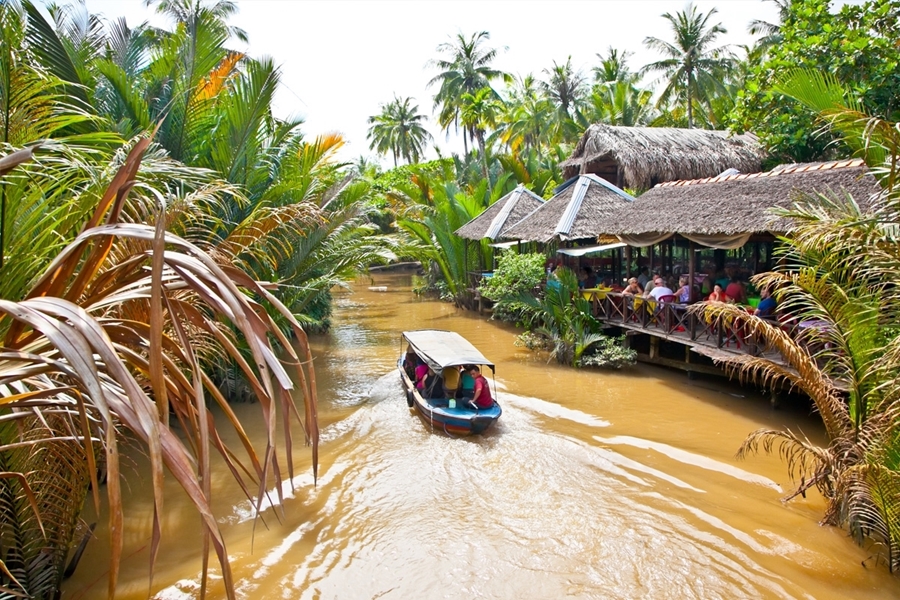 Mekong Dealta  river - Ho Chi Minh