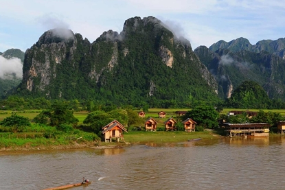 Nam Song River - Vang Vieng