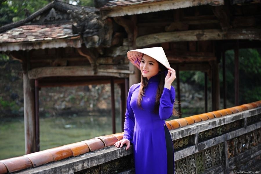 Ao Dai (Long Dress) in Hue City
